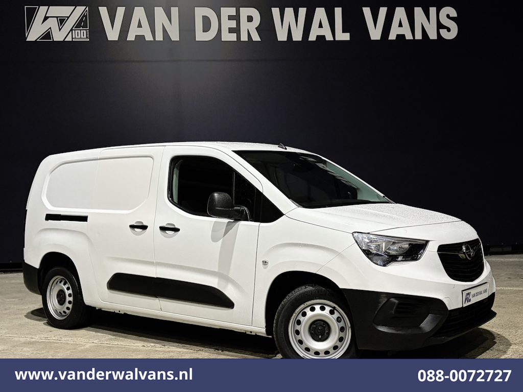 Opel Combo 1.5D 102pk L2H1 Euro6 Airco | Apple Carplay | Trekhaak | Cruisecontrol Parkeersensoren, Android Auto, Zijdeur, Bijrijdersbank