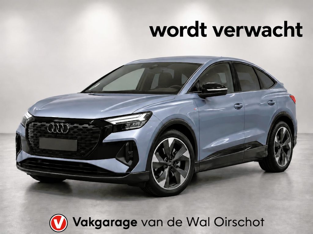 Audi Q4 Sportback e-tron 45 S Edition 82 kWh | S-line | Panoramadak | 360°-camera | Trekhaak | Head-up display | Apple-/Android Carplay | Elektrische achterklep | Sfeerverlichting