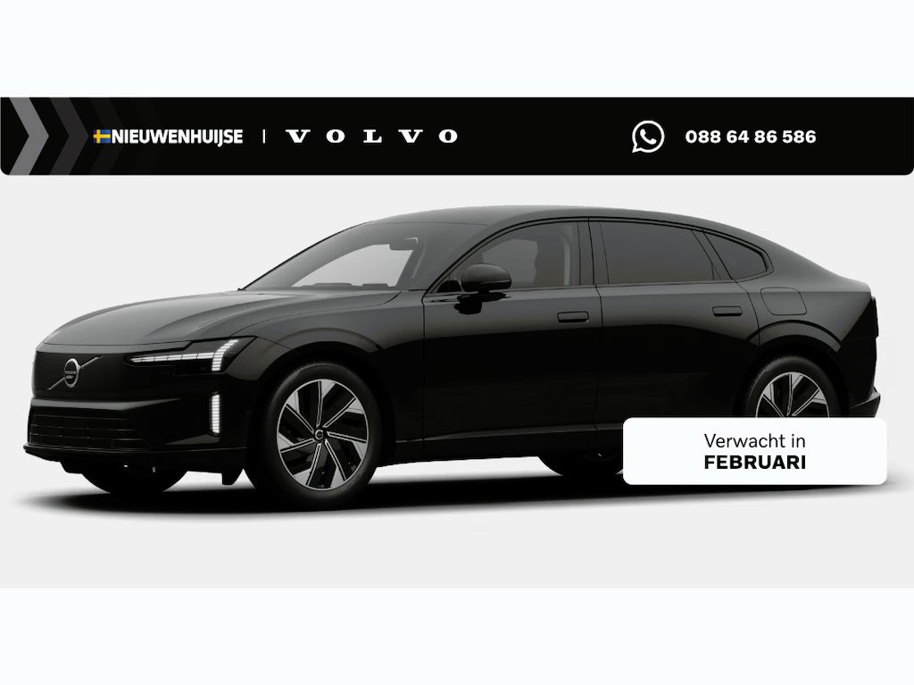 Volvo ES90 Single Motor Ext. R. Plus Business Edition 92 kWh | Head Up Display | Verwarmde + Geventileerde stoelen | Panoramadak | Getint Glas | Bose Audio |