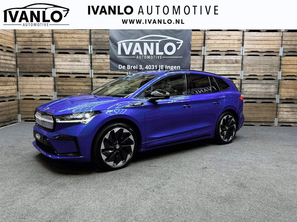 Skoda Enyaq 80 Sportline X Dual Navi Camera Clima Warmtepomp Trekhaak LED 21"LM