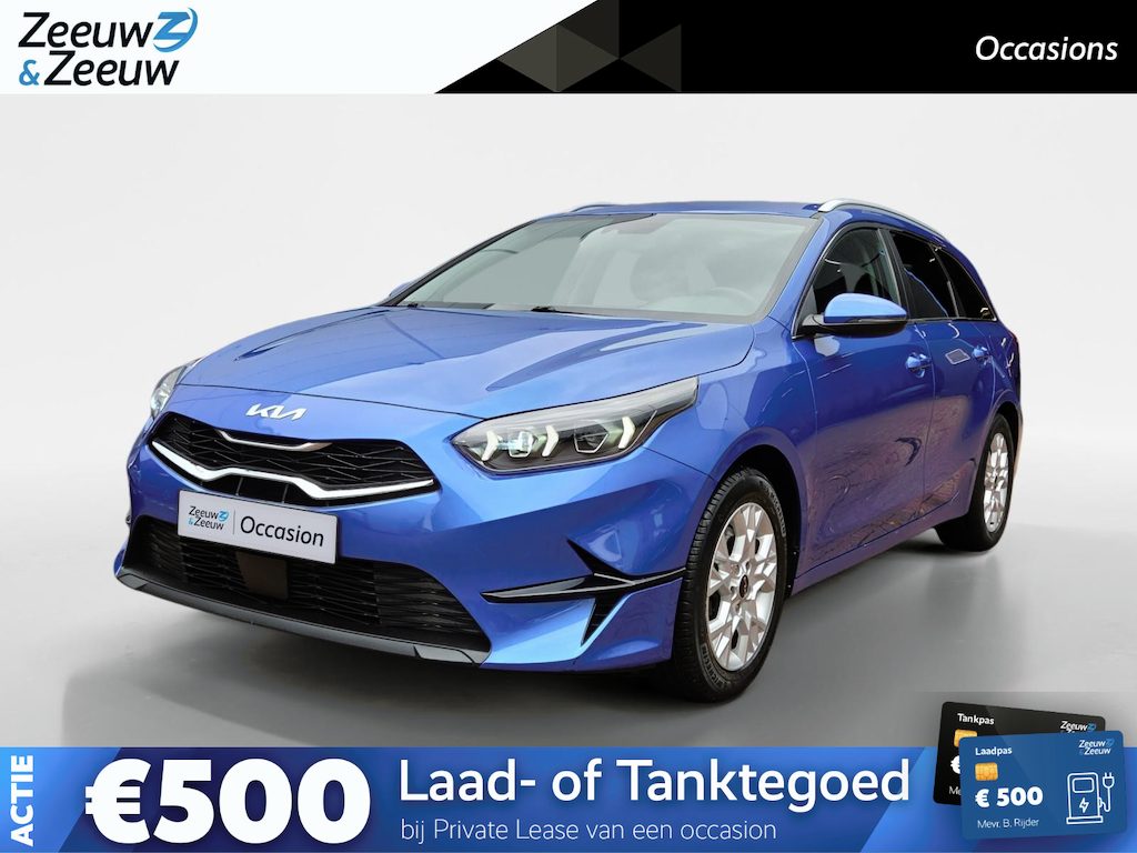 Kia Ceed Sportswagon 1.5 T-GDi DynamicPlusLine 160 PK | Dealer onderhouden | Fabrieksgarantie | Camera | Carplay | Cruise Control Adaptief | stoelverwarming | NAP | 12 Maanden BOVAG Garantie |