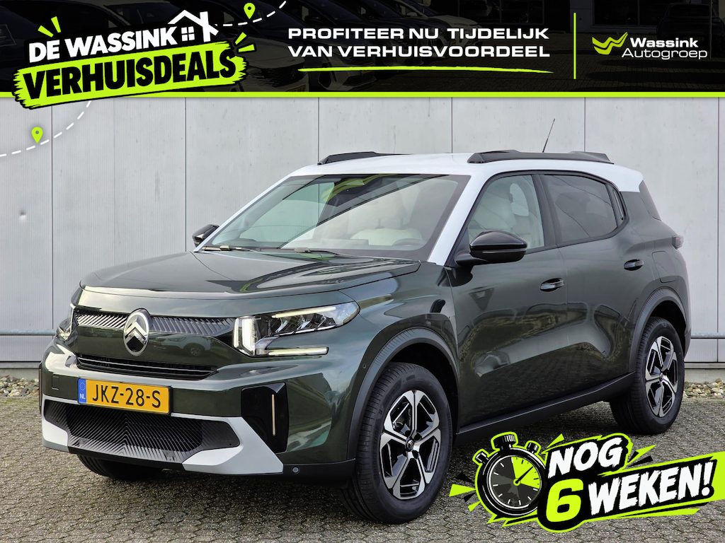 Citroën C3 Aircross 1.2 Hybrid 145pk Max Automaat | Navigatie | Parkeer Camera | Apple Carplay & Android Auto | Cruise Control | Climate Control | 17 inch Velgen