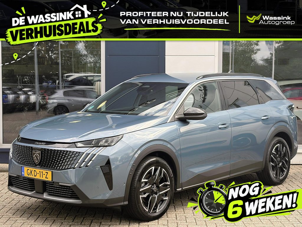 Peugeot 5008 1.2 Hybrid 136pk e-DSC6 Automaat Allure Pack Business | Navigatie | Panoramisch Display | 360* Graden Camera | 7-Persoons | Apple Carplay & Android Auto |