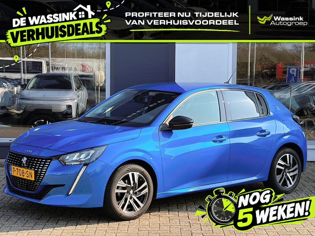 Peugeot 208 1.2 Allure Pack 75pk Apple Carplay&Android Auto | Climate Control | Cruise Control | Navigatie | Parkeercamera | 3D-dashboard