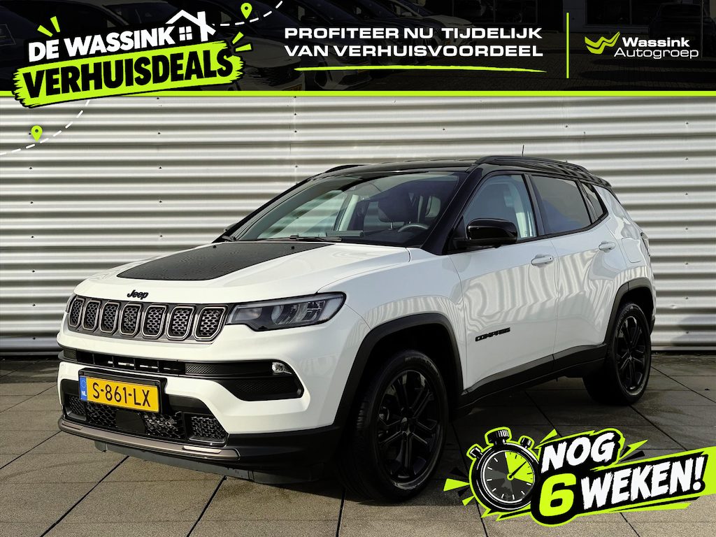 Jeep Compass 1.3T PHEV 4XE 240pk EAWD Automaat Upland Navigatie | Camera | Adaptive Cruise Control | Alpine Geluidsinstallatie