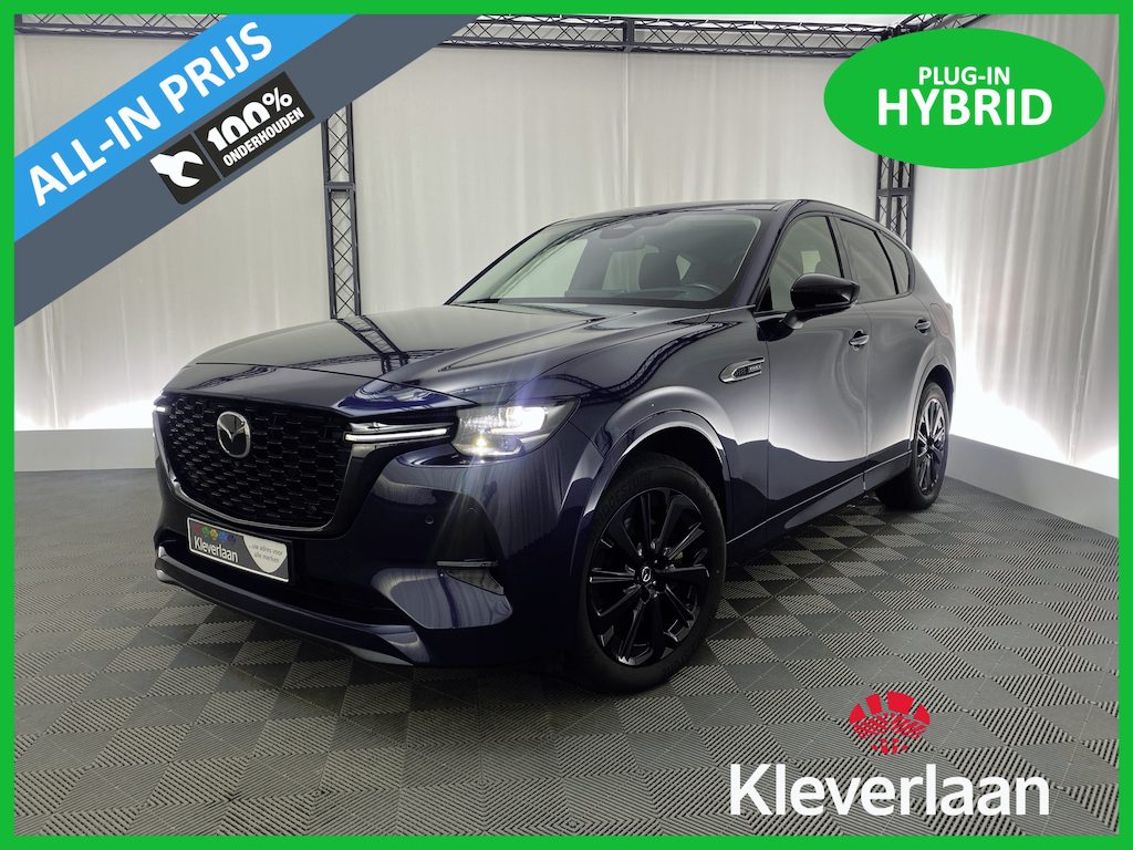 Mazda CX-60 2.5 e-SkyActiv PHEV Homura Automaat | Pano | Memory | 360' Camera | HUD | ACC | Blind Spot | BOSE |