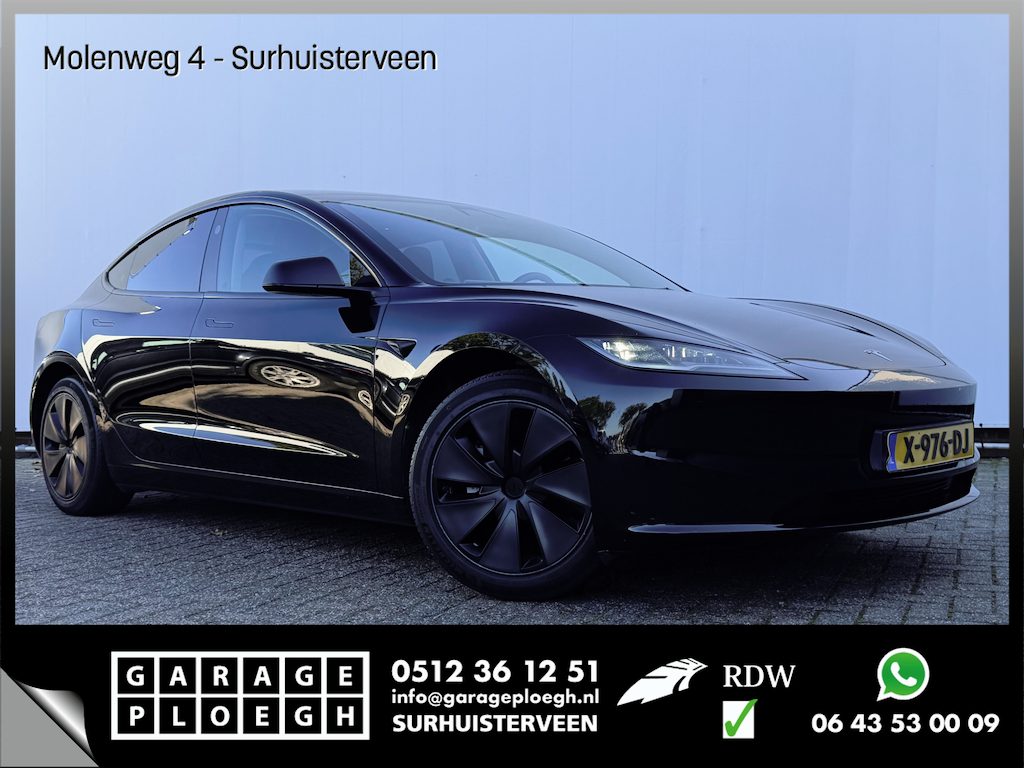 Tesla Model 3 RWD 60 kWh Pano Leer Stoelverw + Ventilatie Adap.Cruise Self-Drive Mogelijkheid Orig.NL!
