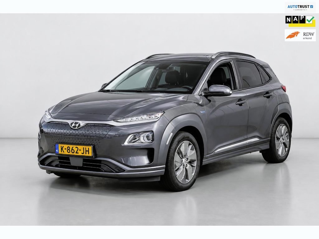 Hyundai Kona Electric EV Fashion 64 kWh SOH 99.5% |FASE 3|1E EIG|DEALEROND|HEADSUP|CAMERA|APPLECARPLAY|NAVI|ADAPT.CRUISE|LANE.ASS|||KRELL