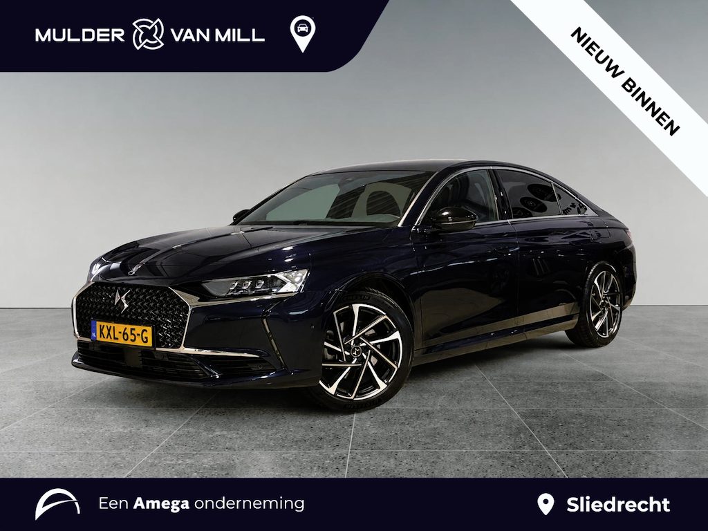 DS 9 Rivoli+ e-Tense PHEV 1.6 Hybrid 250pk e-EAT8 | PACK LOUNGE | FOCAL ELECTRA | NAPPA LEDER | STOELMASSAGE | 360° CAMERA | HEAD-UP | KEYLESS ENTRY | STOELVERW. | STOELMEMORY | DODEHOEKBEW. | DRAADLOZE TELEFOONLADER |
