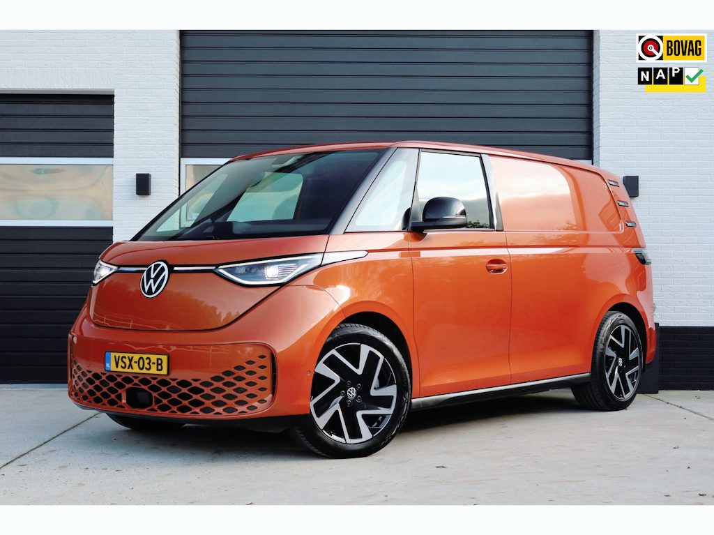 Volkswagen ID. Buzz Cargo 77 kWh 20 inch - Adaptive Cruise - Camera - Trekhaak wegklapbaar - Stoelverwarming - Carplay - Navigatie