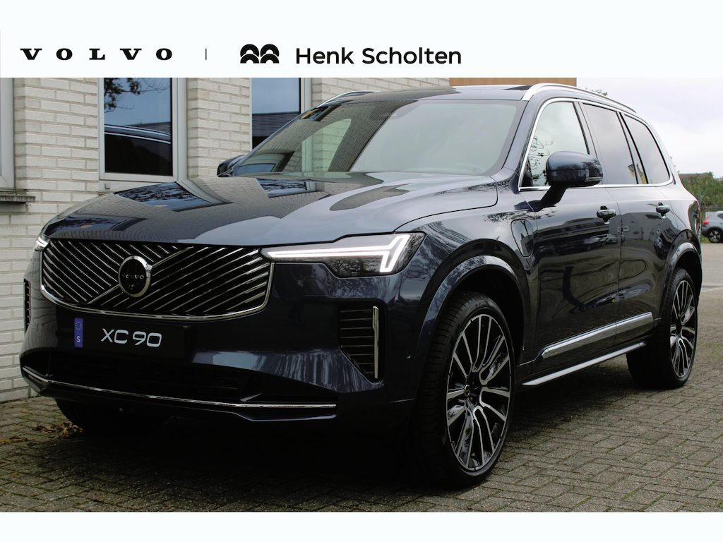 Volvo XC90 2.0 T8 Plug-in hybrid AWD Ultra Bright Exec. Ed. | Nappa leder met ventilatie | Extra getint glas achter | Charcoal Hemelbekleding | Gelamineerde zijruiten rondom | Apple carplay / Android auto |