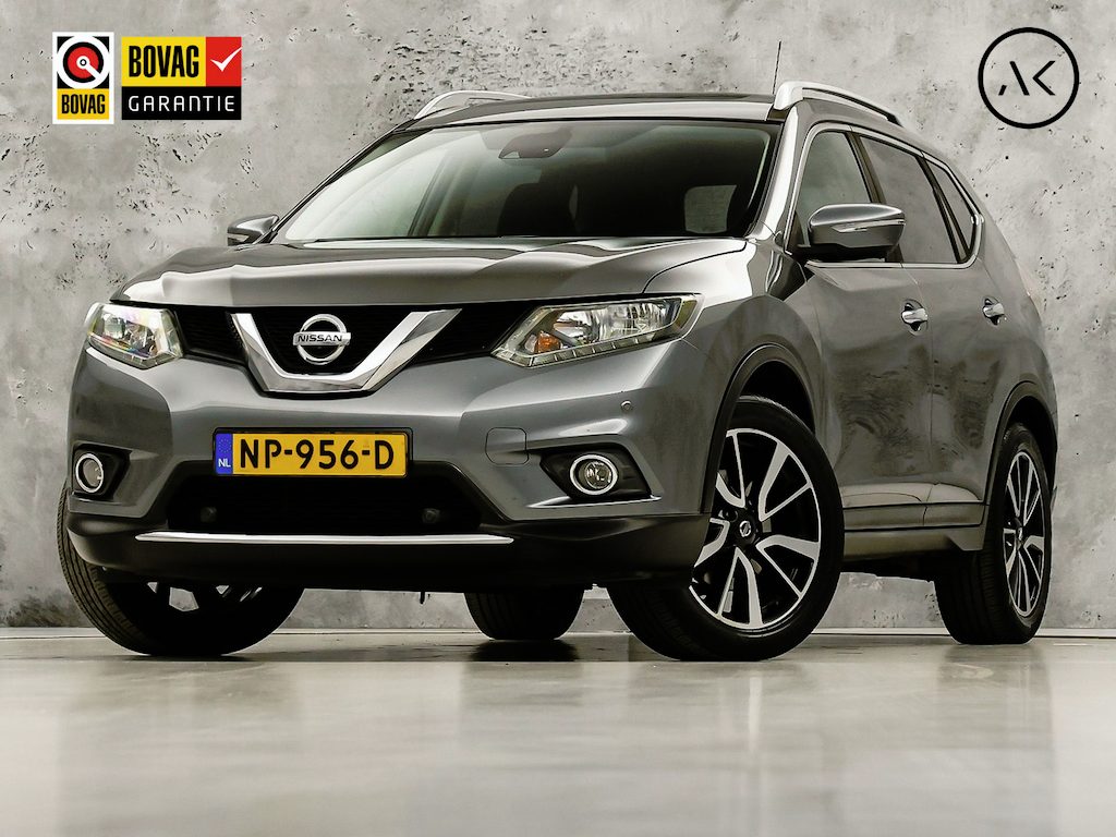 Nissan X-Trail 1.6 DIG-T N-Connecta 7 Persoons 163Pk (PANORAMADAK, NAVIGATIE, 360 CAMERA, GETINT GLAS, SPORTSTOELEN, TREKHAAK, CRUISE, NIEUWSTAAT)