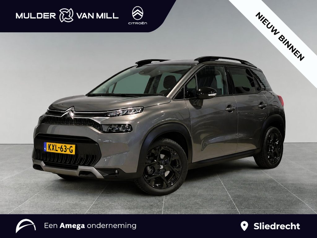 Citroën C3 Aircross Max 1.2 Turbo 130pk EAT6 | CAMERA | SCHUIF/KANTELDAK | NAVI | HEAD-UP DISPLAY | KEYLESS ENTRY | APPLE CARPLAY / ANDROID AUTO | GRIPCONTROL | SHINE PACK |