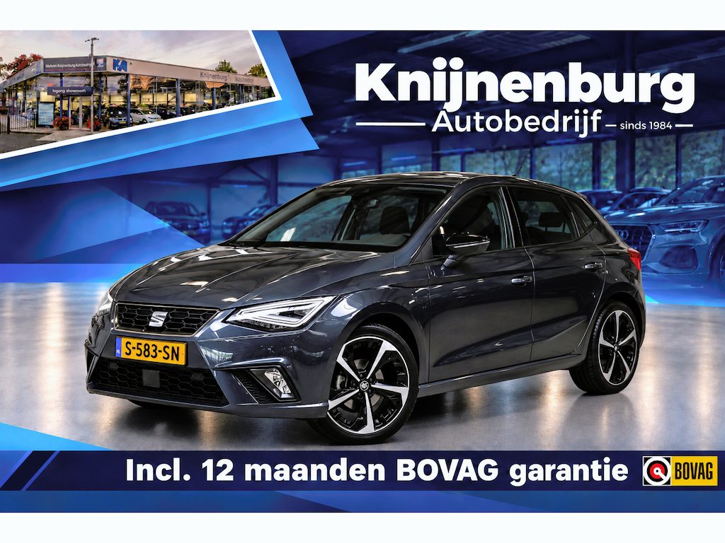 SEAT Ibiza 1.0 TSI 95pk FR Business Connect | ACC | Beats | Camera | Virtual | 100% (Dealer) onderhouden label