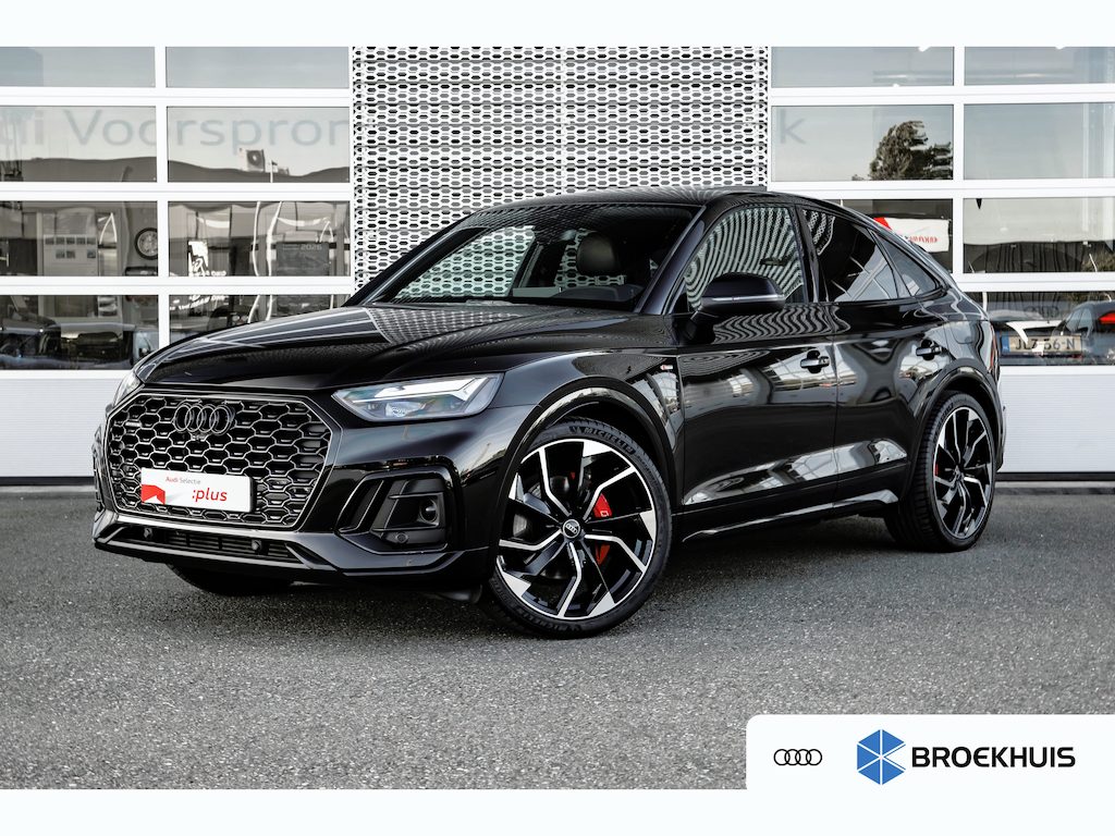 Audi Q5 Sportback 50 TFSI e S edition Competition | Achteruitrijcamera | Apple Carplay/Android Auto|telefoonintegratie premium | Elektrisch bedienbare achterklep | Panoramadak | Achteruitrijcamera | Stoelverwarming | Trekhaak |