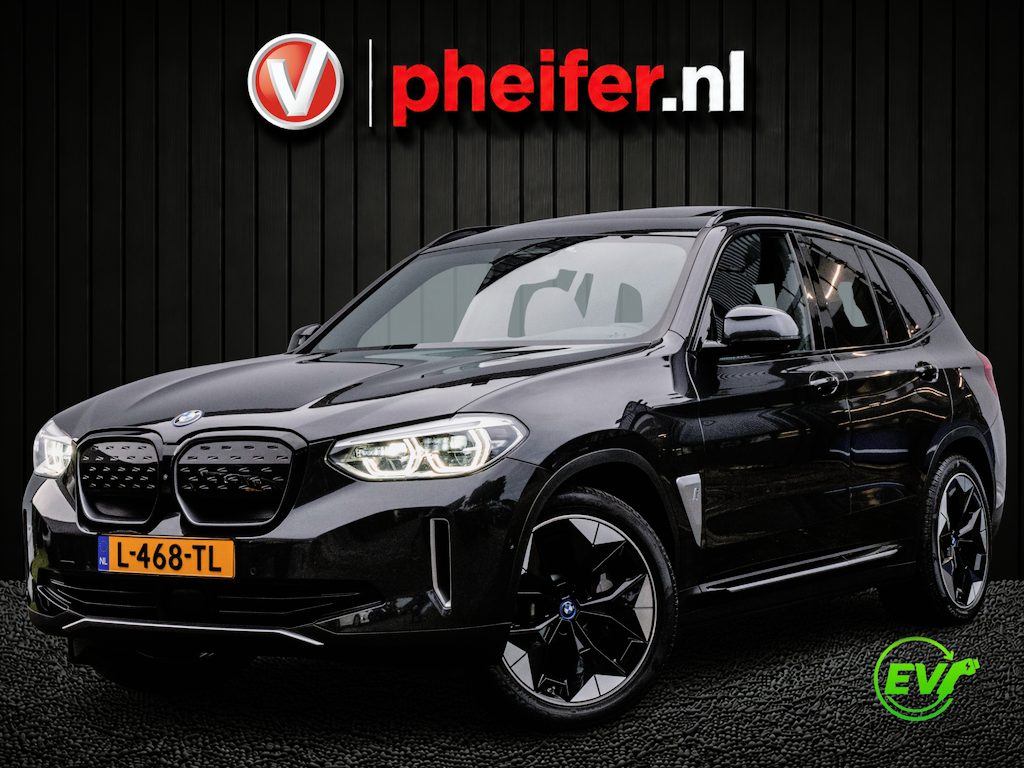BMW iX3 High Executive 80 kWh SOH 94% Trekhaak/ Head-up/ Leer/ Sportstoelen/ Haman-Kardon/ 360 Camera/ Navigatie