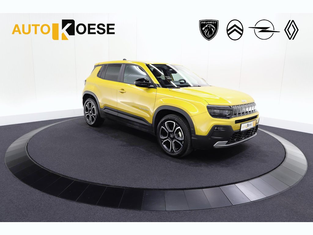 Jeep Avenger Turbo 100 Summit | Camera | Dodehoekdetectie | Adaptieve Cruise Control | Apple Carplay