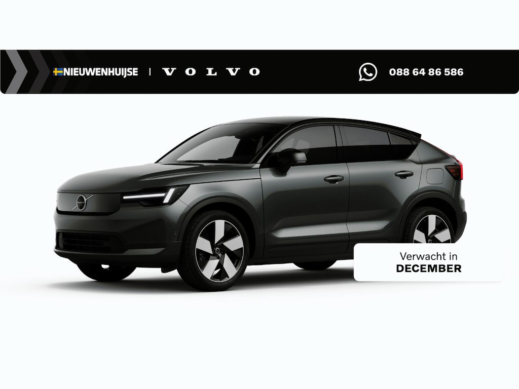 Volvo EC40 P5 Long Range Ultra Europa 82 kWh | Facelift | 360° Camera met 3D view | Harman / Kardon | Memory | Stoelverwarming voor & achter | Stuurverwarming | Lane Change Assist | 20" |