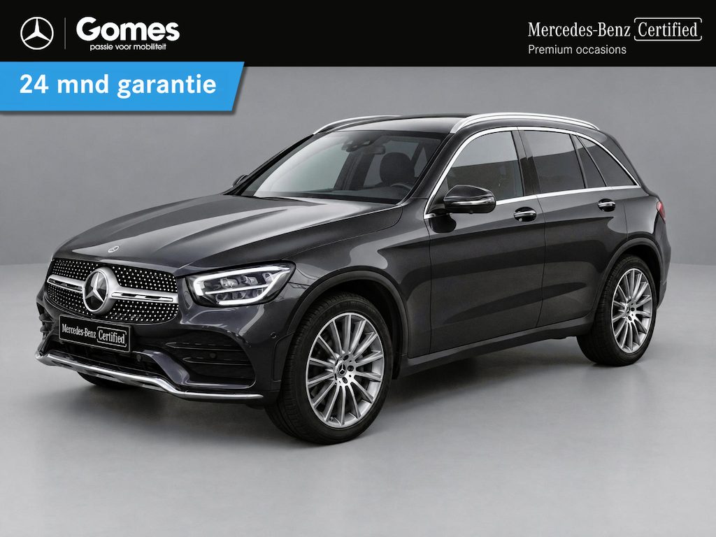 Mercedes-Benz GLC 300e 4MATIC Business Solution AMG | Airmatic | Bruin leder | Houtinleg | Panoramadak
