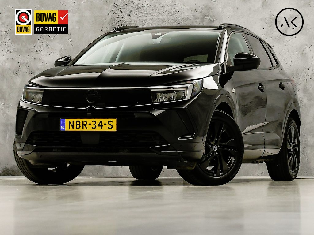 Opel Grandland 1.6 Turbo Plug-In Hybrid GS Line 224Pk Automaat (BLACK PACK, SOH 98,5%, APPLE CARPLAY, GROOT NAVI, LEDER, SPORTSTOELEN, GETINT GLAS, ADAPTIVE CRUISE, STUURWIEL VERWARMD, NIEUWSTAAT)
