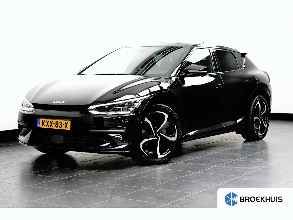 Kia EV6 Plus AWD 77.4 kWh | Schuif-/hefdak elektrisch (Glas) | Automaat | Trekhaak 1.600 kg | Stoelverwarming/ventilatie voor | Adaptieve Cruise Control | Android Auto | Apple Carplay |