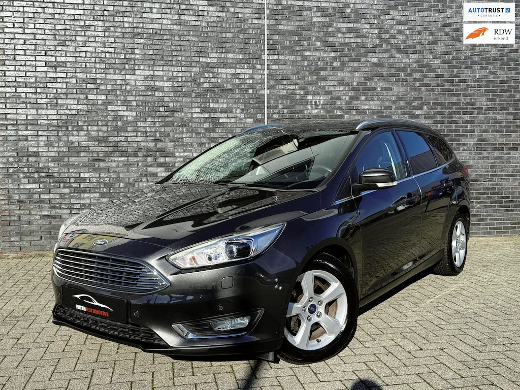 Ford Focus Wagon 1.0 Titanium 125pk|Camera|Cruise|Carplay|360*PDC|Trekhaak Montage mogelijk!|Keyless|Stoel&Stuur verwarmd