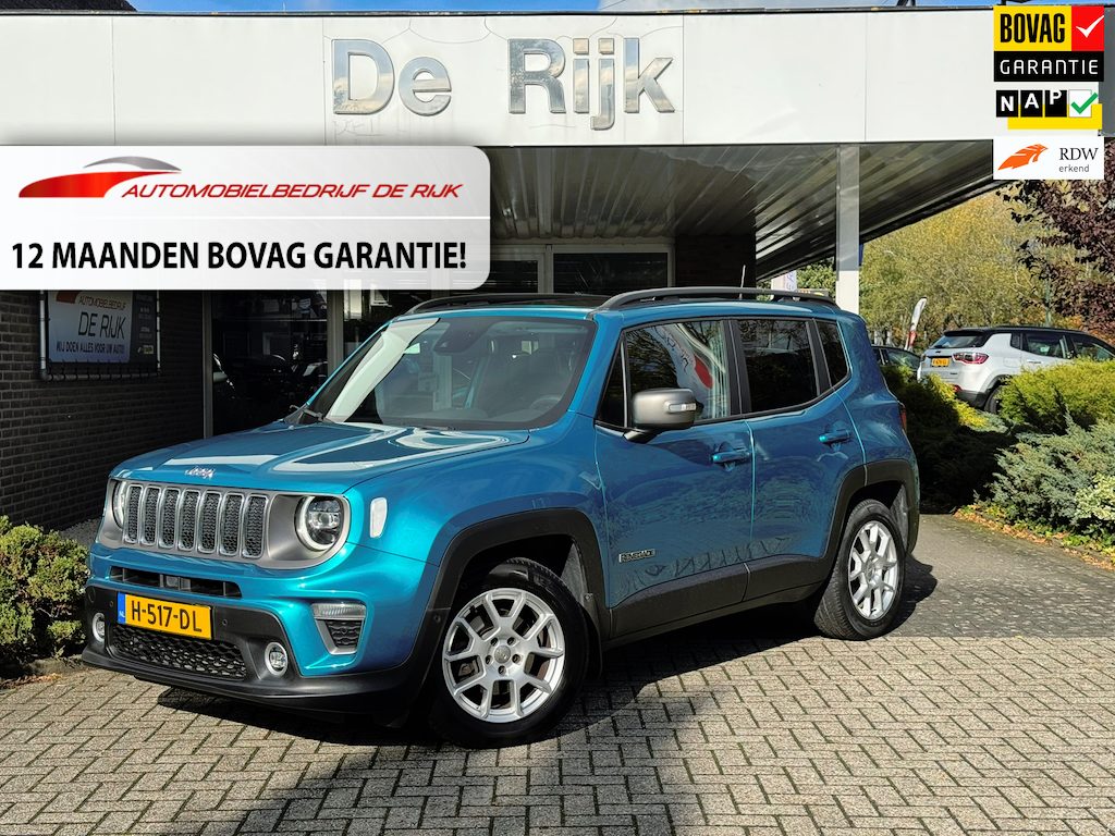 Jeep Renegade 1.3T Freedom 150 PK! | 1e Eigenaar | Pano, Navi, Stoel+Stuurverw., Camera, ACC, Climate, Trekhaak | Goed onderhouden