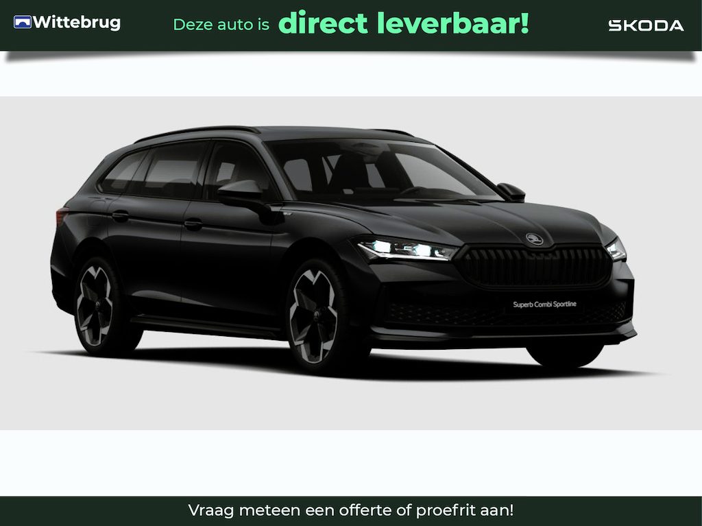 Skoda Superb Combi 1.5 TSI PHEV Sportline Business Panoramadak / Trekhaak / Canton / 19 inch