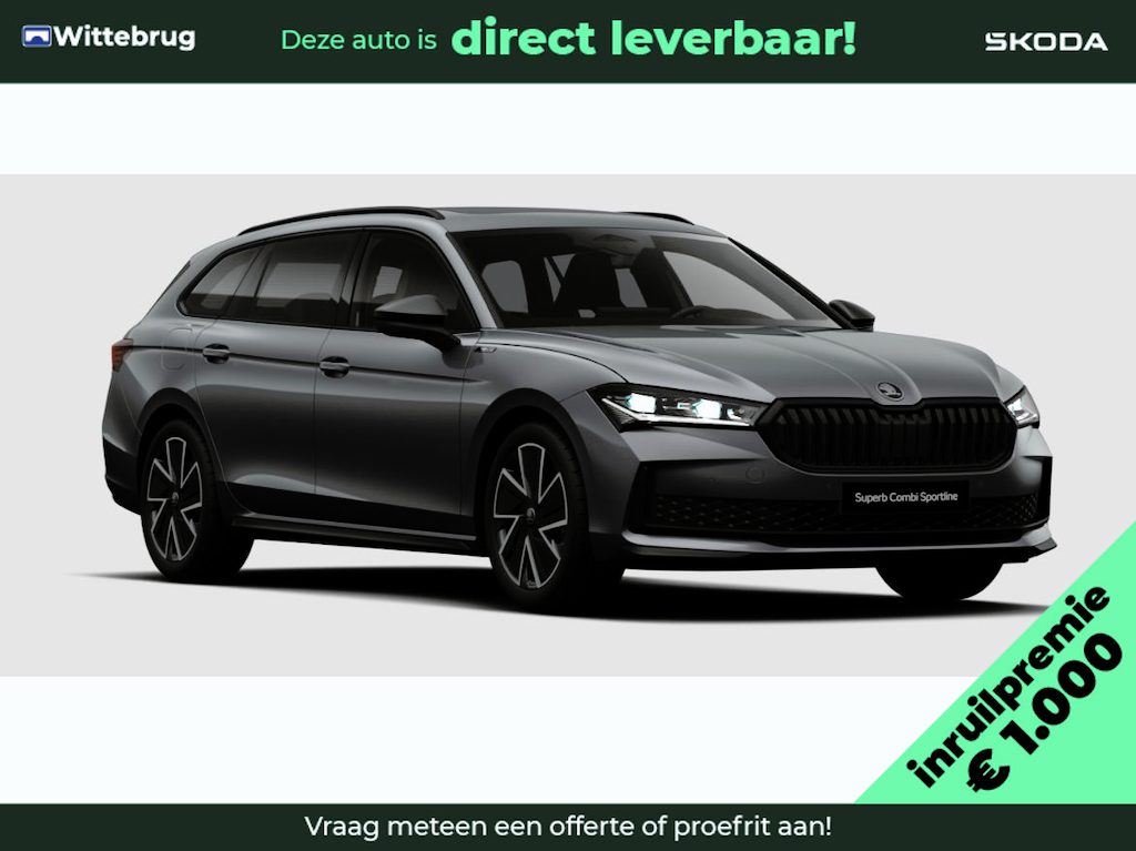Skoda Superb Combi 1.5 TSI PHEV Sportline Business Panoramadak / Trekhaak