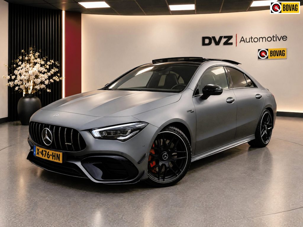 Mercedes-Benz CLA AMG 45 S 421PK 4MATIC+ Premium Plus | Pano | Burmester | Kuipstoelen | Dealer Ond.