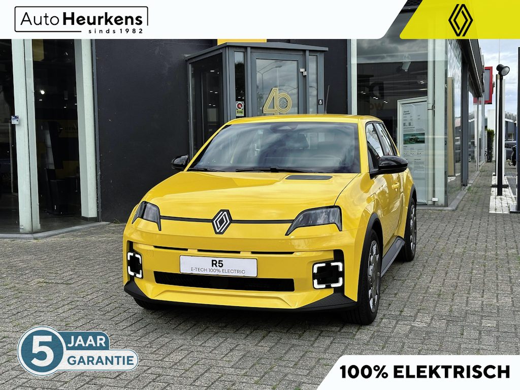 Renault R5 Evolution 150 pk Comfort Range l € 1.695 voorraadvoordeel l 5 jaar fabrieksgarantie l 8 jaar accugarantie