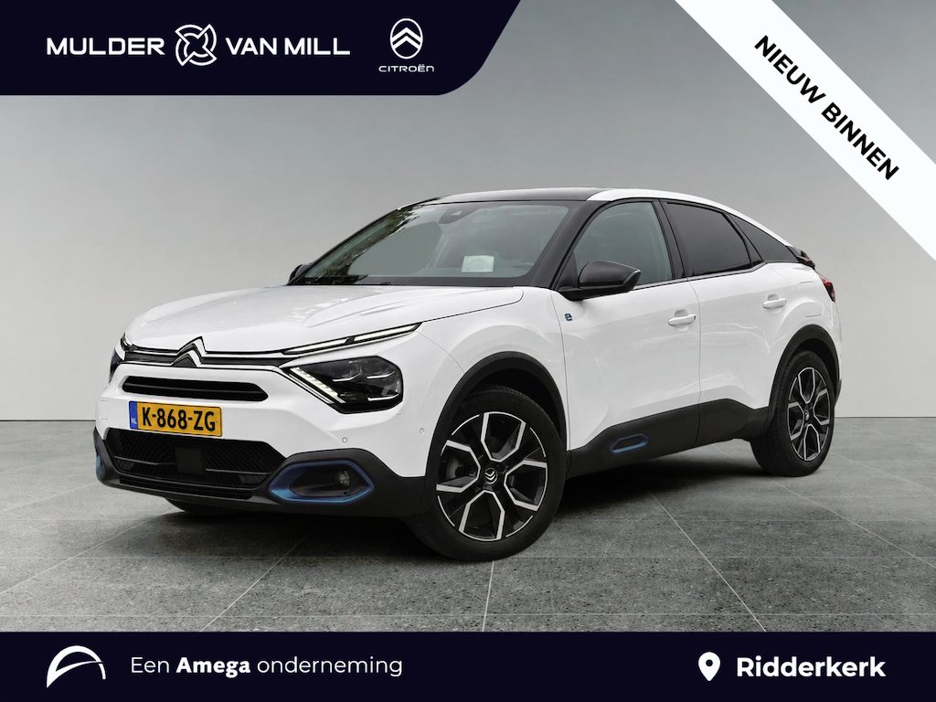 Citroën E-C4 Shine EV 50kWh 136pk AUTOMAAT | SCHUIF/KANTELDAK | COMFORT STOELEN | NAVI | HEAD-UP DISPLAY | STUURVERW. | NAVI | CAMERA |