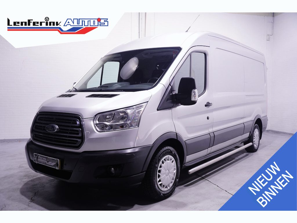 Ford Transit 2.0 TDCI 130 pk L3H2 Trend Airco, Navi, Nwe Motor Cruise Control, Laadruimte Pakket, PDC V+A, 3-Zits