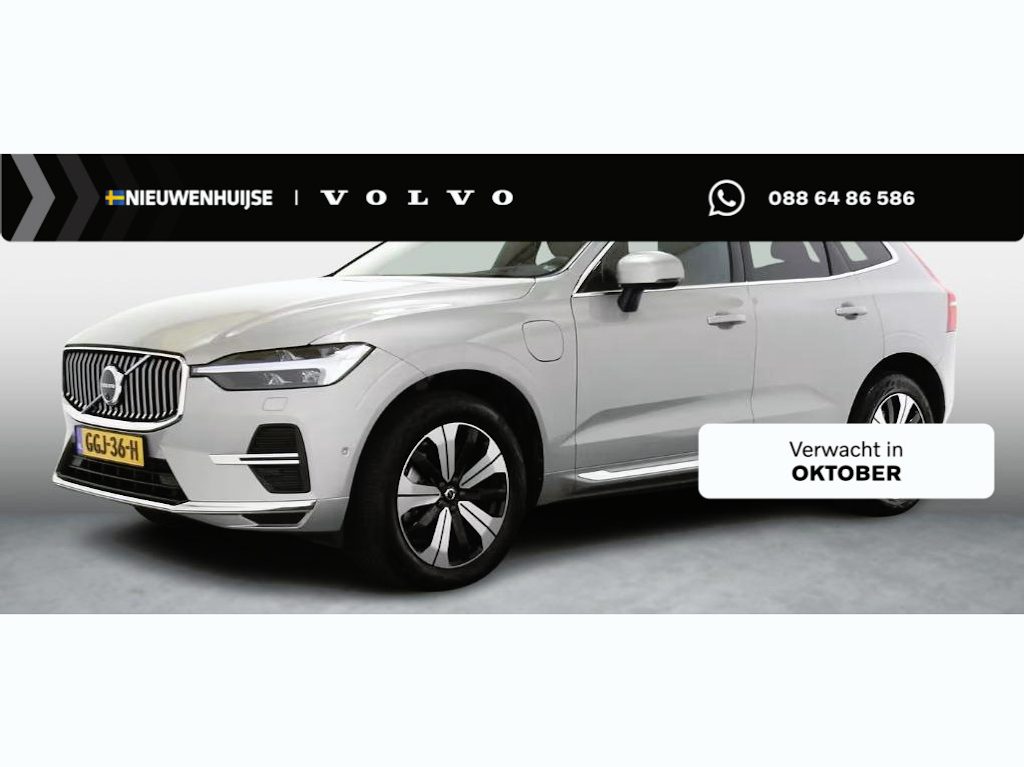 Volvo XC60 2.0 T6 Plug-in Hybrid AWD Plus Bright | Long Range | Trekhaak | Panoramadak | Harman Kardon Audio | 360 Graden Camera | Keyless Entry | Elektrische Achterklep | Elektrisch Verstelbare Voorstoelen | Stoelverwarming voor en achter | Cruise Control Adaptief | BLIS | Google Navigatie | Apple Carplay | Android Auto
