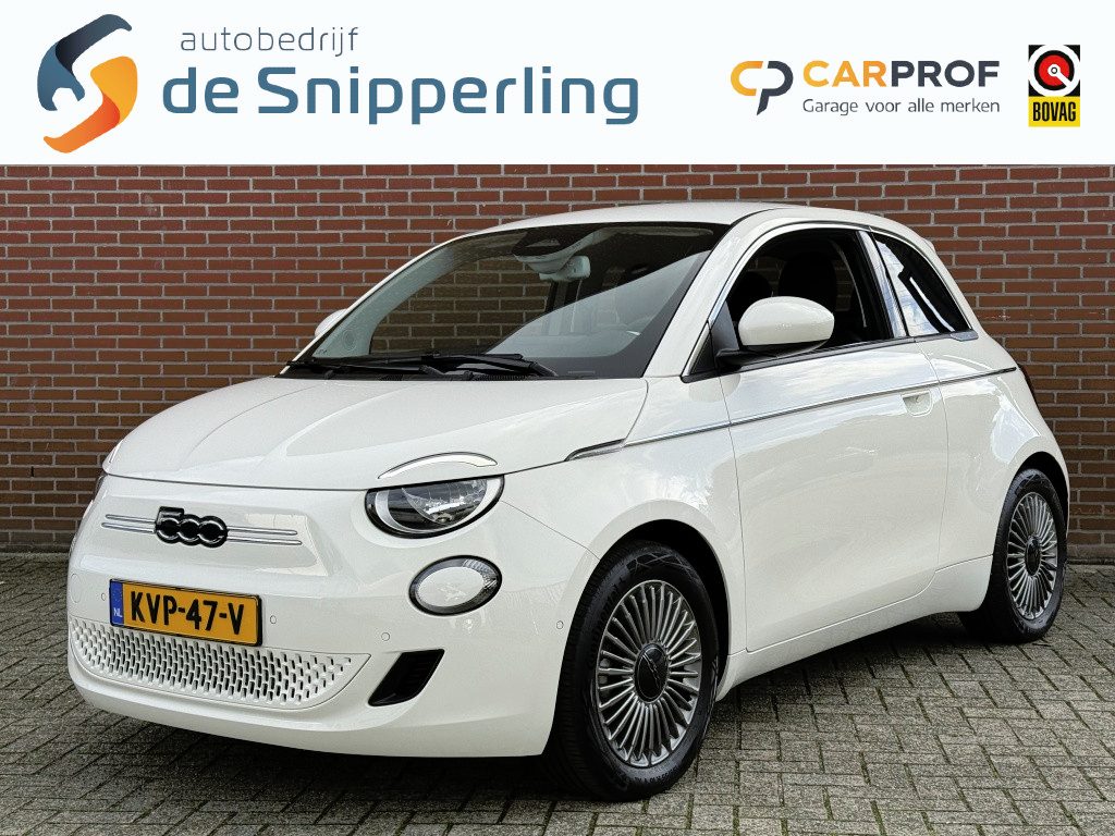 Fiat 500e 42 kWh SOH 98% CARPLAY CRUISE STOELVW PDC CAMERA DAB