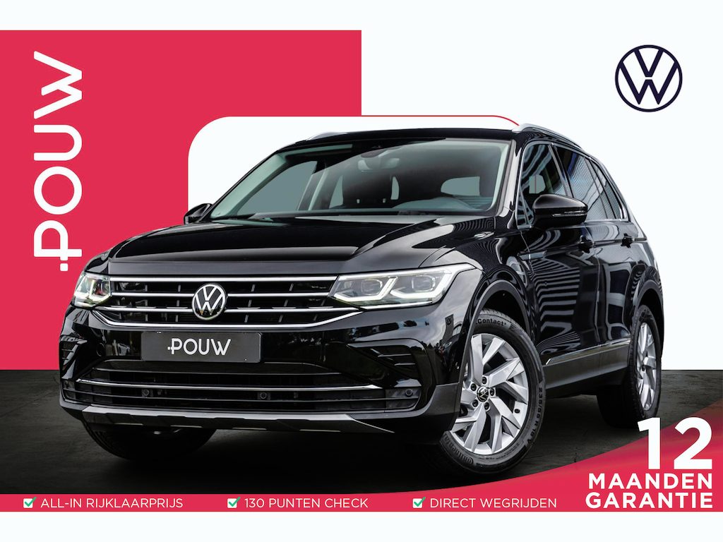 Volkswagen Tiguan 1.5 TSI 150pk DSG Elegance | CarPlay/Android Auto | Trekhaak | Achterklep Elektrisch