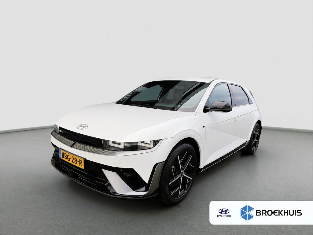Hyundai Ioniq 5 N-Line Business 84 kWh 229pk | Elektrische stoelen | SOH 97,6% | Automatische deurhendels | Stuurverwarming | Elektrische achterklep | Stoelverwarming | Warmtepomp | Parkeersensoren | Camera | Carplay