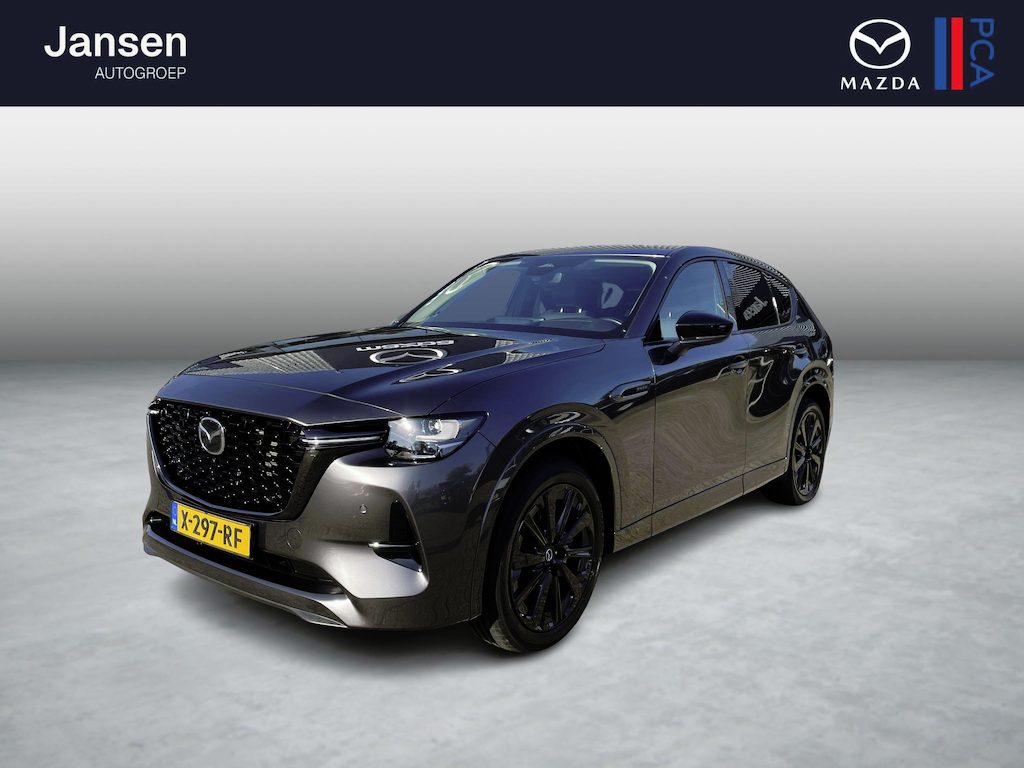 Mazda CX-60 2.5 e-SkyActiv PHEV Homura , Automaat, Leder, Schuif-/Kanteldak, Adap.Cruise, Bose, 360 Camera, Clima, Stoel/Stuurverwarming, Stoelventilatie, Apple Carplay, Android Auto, LMV 20 Inch,