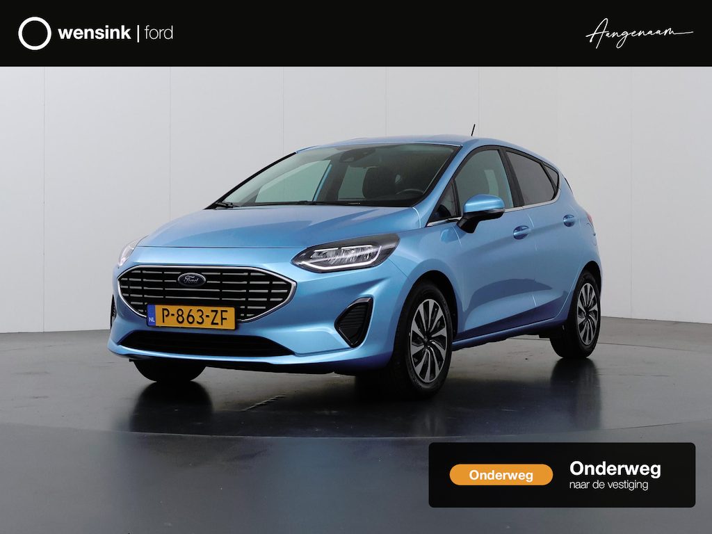 Ford Fiesta 1.0 EcoBoost Hybrid Titanium | Cruise Control | Climate Control | Parkeersensoren | Lichtmetalen Velgen |