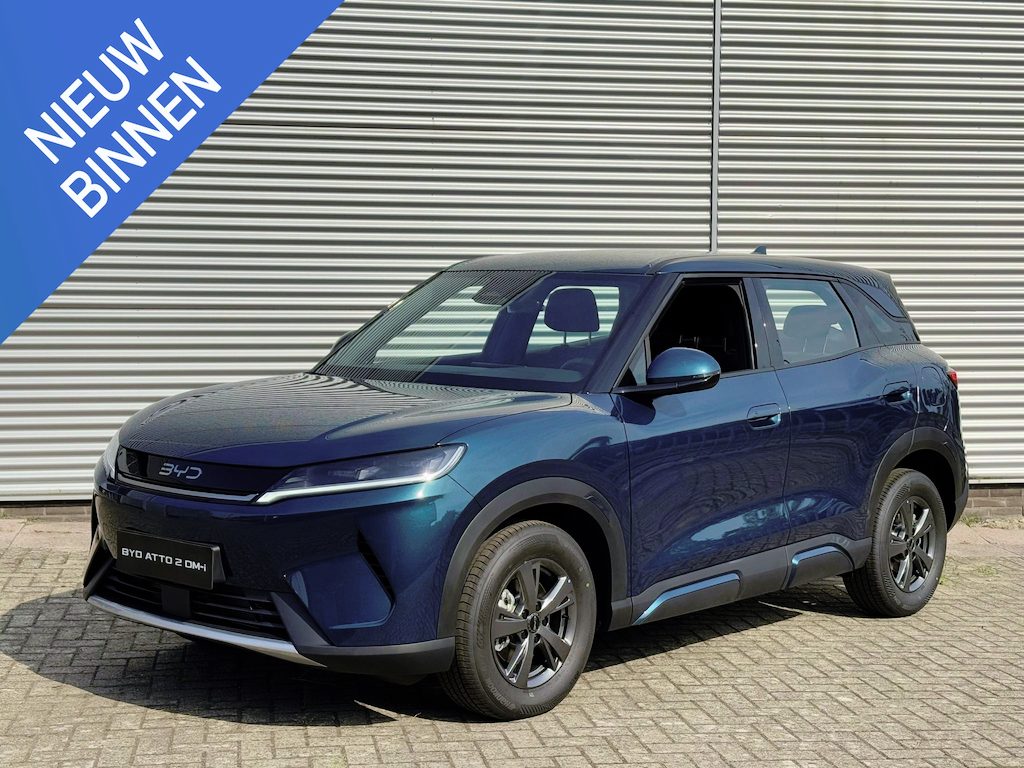 BYD Atto 2 1.5 DM-i Active | Extra showroom actie ! | Nieuw | Snel rijden ! | Proefrijden, inruilen of een voorstel? Neem direct contact op! | Achteruitrijcamera | Carplay | Adaptive Cruise Control