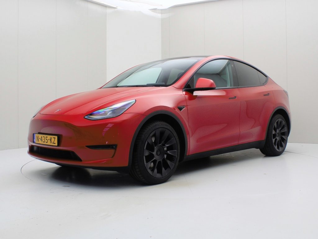 Tesla Model Y Long Range 345pk AWD Long Range 351pk AWD [ FSD+TREKHAAK+20 INCH+PREMIUM AUDIO ]