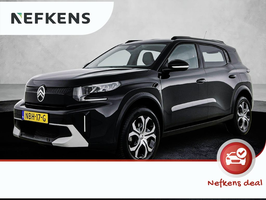 Citroën C3 Aircross SUV Plus Hybrid 145pk Automaat | Navigatie via draadloze Apple Carplay / Android Auto | Achteruitrijcamera | Climate Control | Cruise Control | Parkeersensoren | Bluetooth | Comfortstoelen | Elektrisch inklapbare spiegels | Donker getint glas | Led koplampen | All seasonbanden |