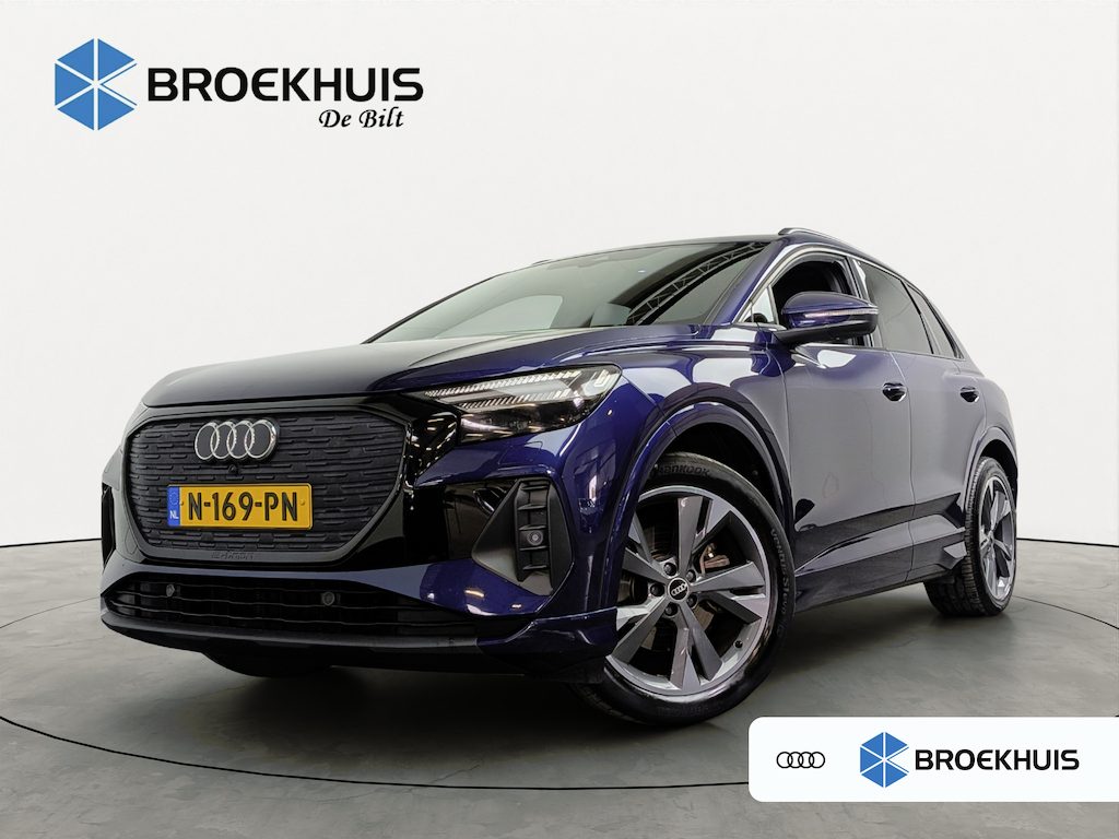 Audi Q4 e-tron 35 Launch edition Advanced Plus 55 kWh | NL-AUTO! | 1E EIGENAAR! | ADAPTIVE CRUISE | PANODAK | LANE ASSIST | STOELVERWARMING | PARK SENS V+A | LED