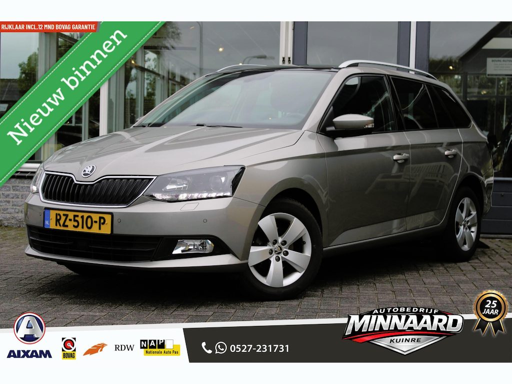 Skoda Fabia Combi 1.0 TSI Style Business|DAB|Glazen dak|PDC|Camera|Stoelverwarming|Climate|