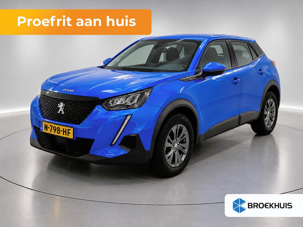 Peugeot 2008 1.2 PureTech Active Pack 130PK! | Cruise Control | Airco | Apple/Android Carplay |  | Bluetooth telefoonvoorbereiding | Cruise control | Radio