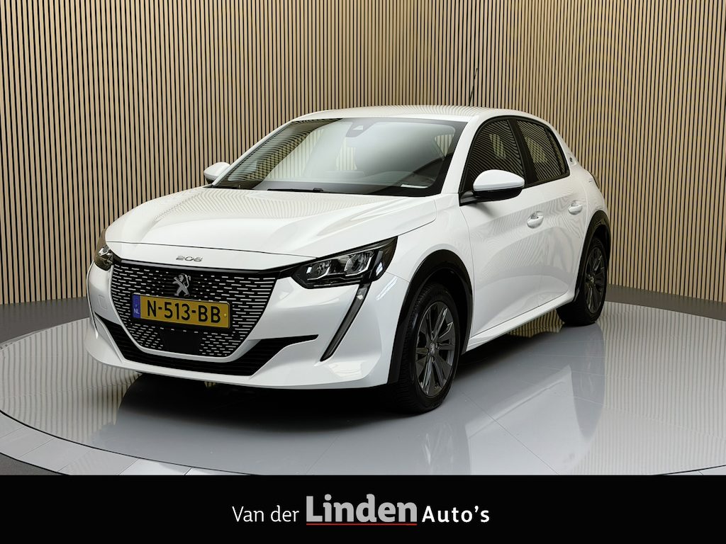 Peugeot e-208 EV Blue Lease Active 50 kWh 3-Fase SOH 92,3% | Navigatie | Carplay&Android | 100KW Snellaadvermogen