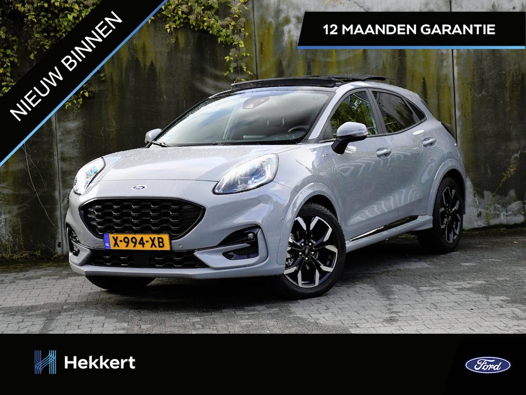 Ford Puma ST-Line X 1.0 EcoBoost Hybrid 125pk Automaat PANO | 18''LM | DODE HOEK | B&O | ADAPT. CC | CAMERA