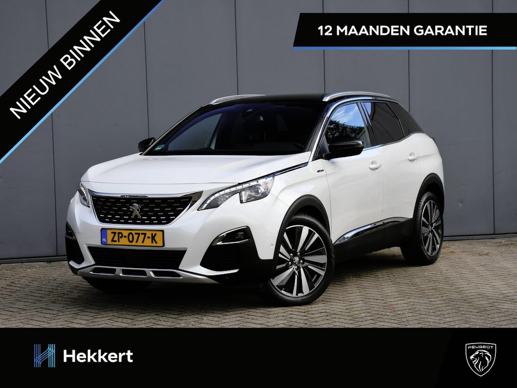 Peugeot 3008 GT Line 1.6 e-THP 180pk Automaat CRUISE.C | TREKHAAK | 19''LM | DODE HOEK | PDC | APPLE-CARPLAY