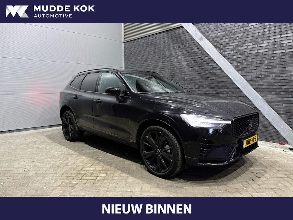Volvo XC60 T8 Ultra Black Edition | Luchtvering | Bowers&Wilkins | Panoramadak | 360° Camera | Massage+Ventilatie | Head-Up | Trekhaak | BLIS | 21 Inch