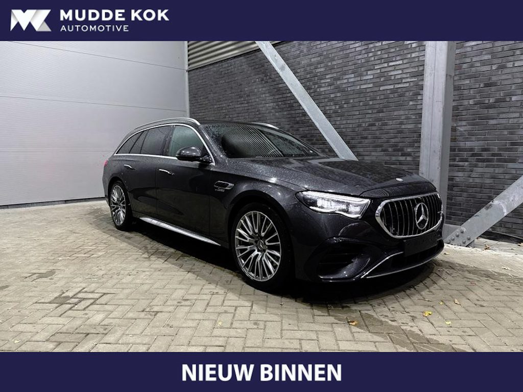 Mercedes-Benz E-klasse AMG 53 4MATIC+ | Achterasbesturing | 360° Camera | Trekhaak | Keyless | Stoelverwarming | 20 Inch
